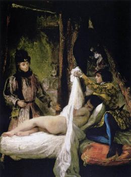 歐仁 德拉尅洛瓦 Louis d'Orleans Showing his Mistress